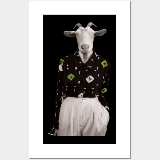 Socially Awkward Goat Lady Posters and Art